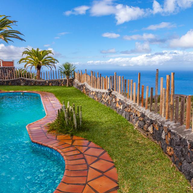 Vakantie Villa Las Palmeras in Tijarafe (La Palma, Spanje)