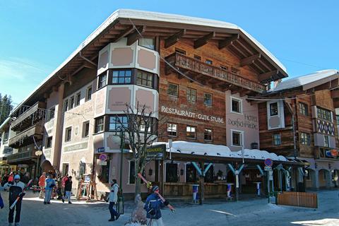 Goedkope wintersport Skicircus Saalbach-Hinterglemm-Leogang-Fieberbrunn ⛷️ Hotel zur Dorfschmiede - Halfpension