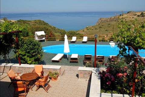 Goedkope zomervakantie Lesbos - Appartementen Molivos Castle