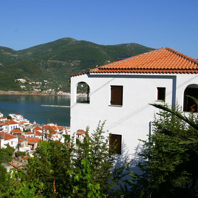 Vakantie Appartementen Vardiola in Skopelos-Stad (Skopelos, Griekenland)