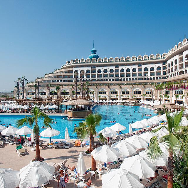 Vakantie Hotel Crystal Sunset Luxury Resort & Spa in Side (Turkse Rivièra, Turkije)