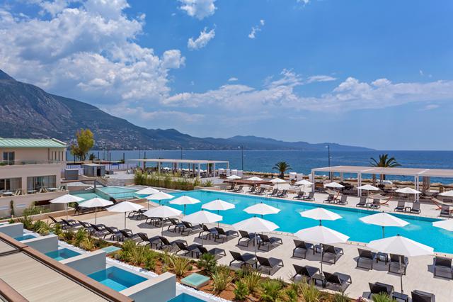 Laagste prijs zonvakantie Peloponnesos ☀ 8 Dagen logies ontbijt Hotel Horizon Blu