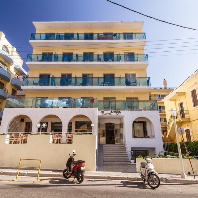 Vakantie Hotel Africa in Rhodos-Stad (Rhodos, Griekenland)