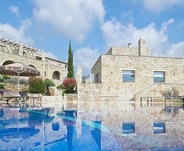Bijzondere accommodaties Anaxo Resort in Rigglia (Peloponnesos, Griekenland)