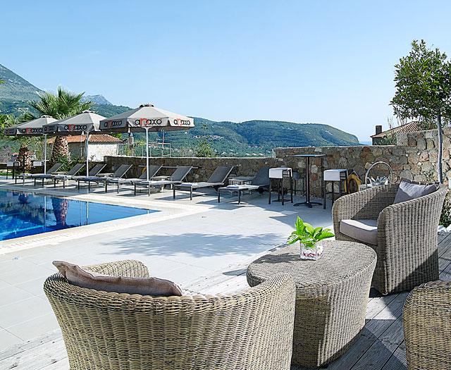 Bijzondere accommodaties Anaxo Resort in Rigglia (Peloponnesos, Griekenland)