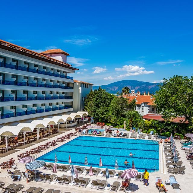 Vakantie Hotel L'Etoile Beach in Içmeler (Aegeïsche kust, Turkije)