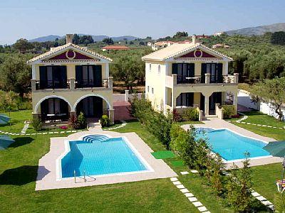 Villa's Anogia met privézwembad