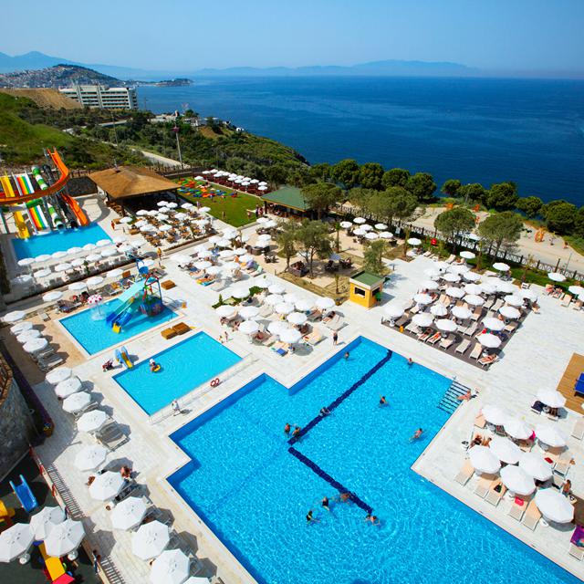 Vakantie Hotel Ramada Resort Kusadasi & Golf in Kusadasi (Aegeïsche Kust, Turkije)