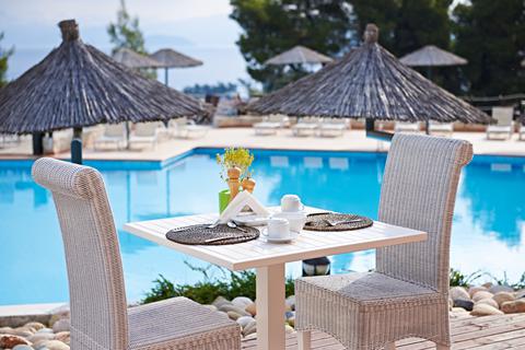 Goedkope zonvakantie Chalkidiki - Hotel Alia Palace - Suite met privézwembad