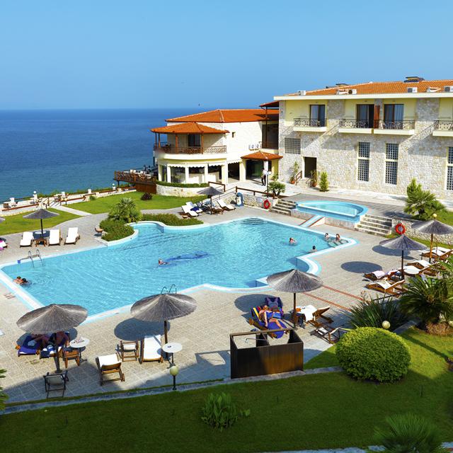 Vakantie Hotel Blue Bay in Afitos - Kassandra (Chalkidiki, Griekenland)