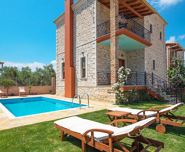 Bijzondere accommodaties Dreamland Villas in Kalamaki (Zakynthos, Griekenland)
