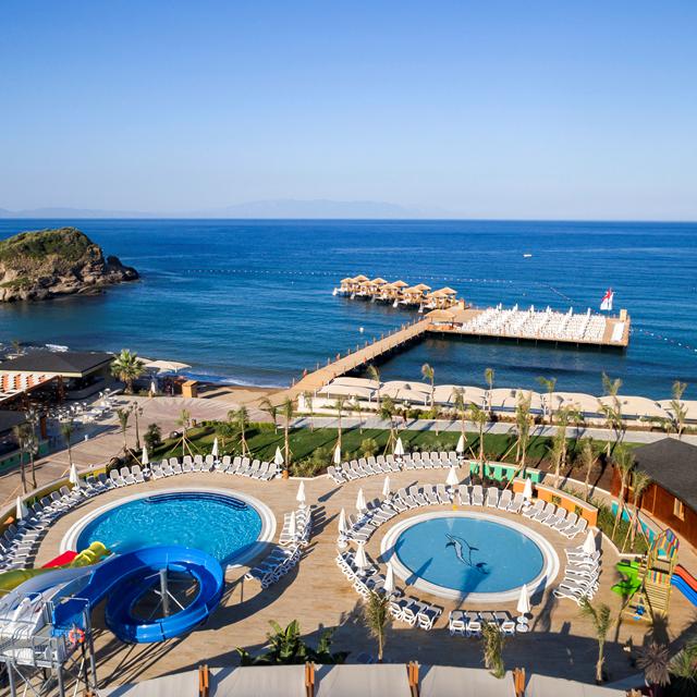 Vakantie Hotel Sunis Efes Royal Palace Resort in Özdere (Aegeïsche Kust, Turkije)