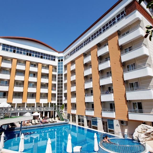 Vakantie Hotel Alaiye Kleopatra in Alanya (Turkse Rivièra, Turkije)