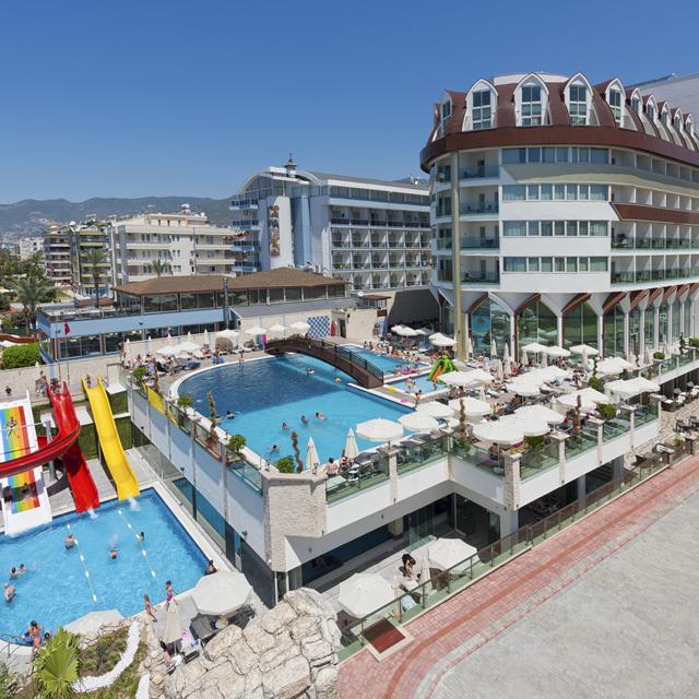 Vakantie Hotel Asia Beach Resort & Spa - winterzon in Alanya (Turkse Rivièra, Turkije)