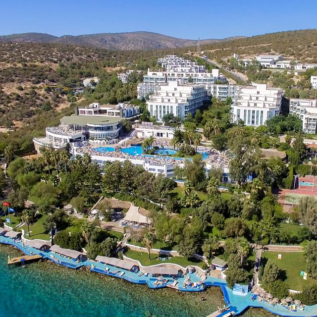 Vakantie Hotel Bodrum Holiday Resort in Bodrum (Aegeïsche kust, Turkije)