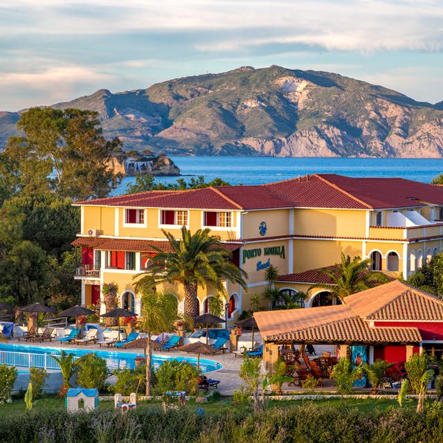 Vakantie Hotel Porto Koukla Beach in Porto Koukla (Zakynthos, Griekenland)