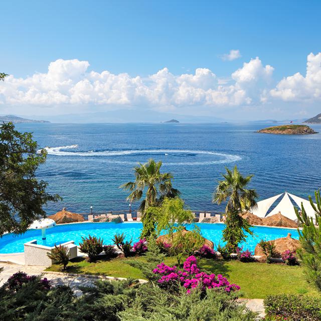 Vakantie Hotel Kadikale Resort in Bodrum (Aegeïsche kust, Turkije)