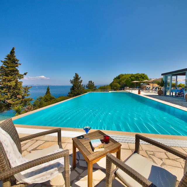 Vakantie Appartementen Glyfada Beach Villa's in Loggos (Paxos, Griekenland)