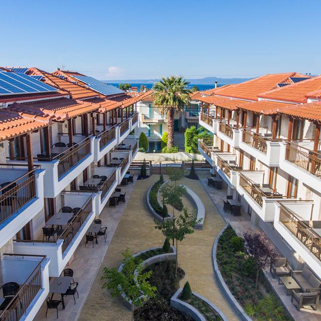 Vakantie Appartementen Apanemia in Pefkohori - Kassandra (Chalkidiki, Griekenland)