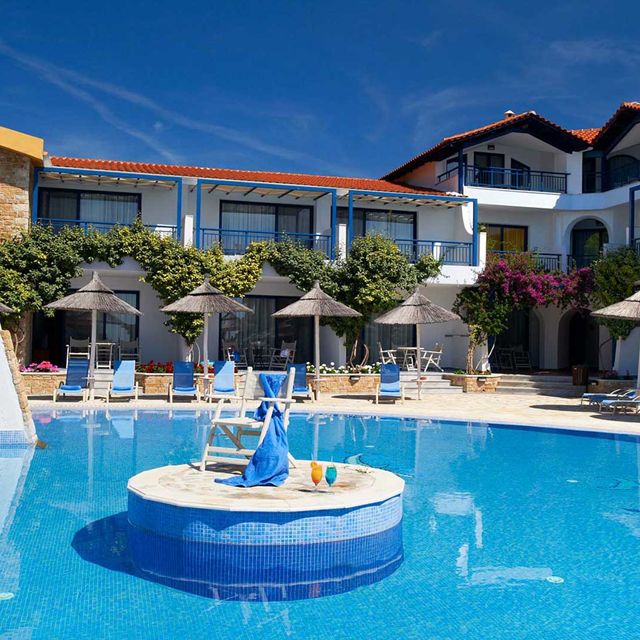 Vakantie Hotel Acrotel Athena Pallas - Logies/ontbijt in Nikiti - Sithonia (Chalkidiki, Griekenland)
