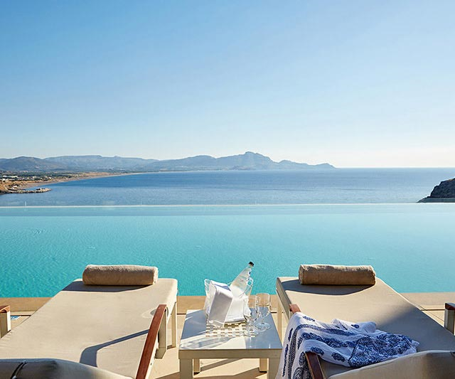 Vakantie Hotel Lindos Blu - adults only in Lindos (Rhodos, Griekenland)