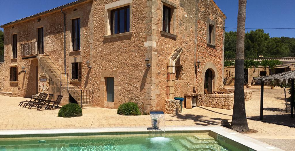Bijzondere accommodaties Finca Son Sama in Llucmajor (Mallorca, Spanje)