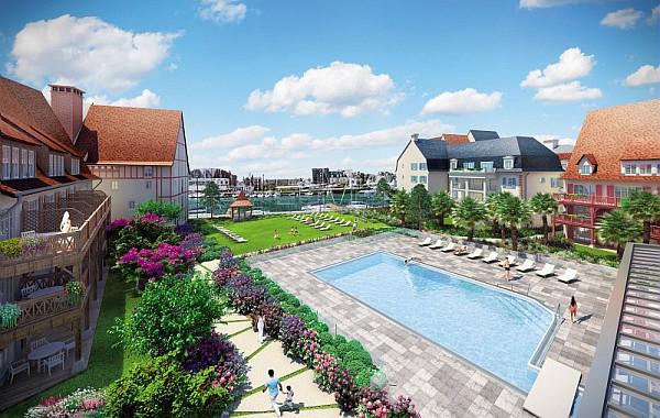 Vakantie P&V Premium Residence Presqu'Ile de la Touques in Deauville (Normandië, Frankrijk)