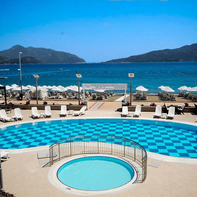 Vakantie Hotel Pasa Garden Beach in Marmaris (Aegeïsche kust, Turkije)