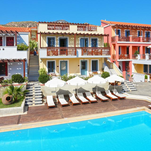 Vakantie Appartementen Sirena Residence & Spa in Votsalakia (Samos, Griekenland)