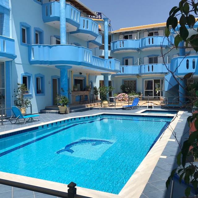 Vakantie Hotel Spiros - Logies & ontbijt in Ammoudia (Epirus (Parga), Griekenland)