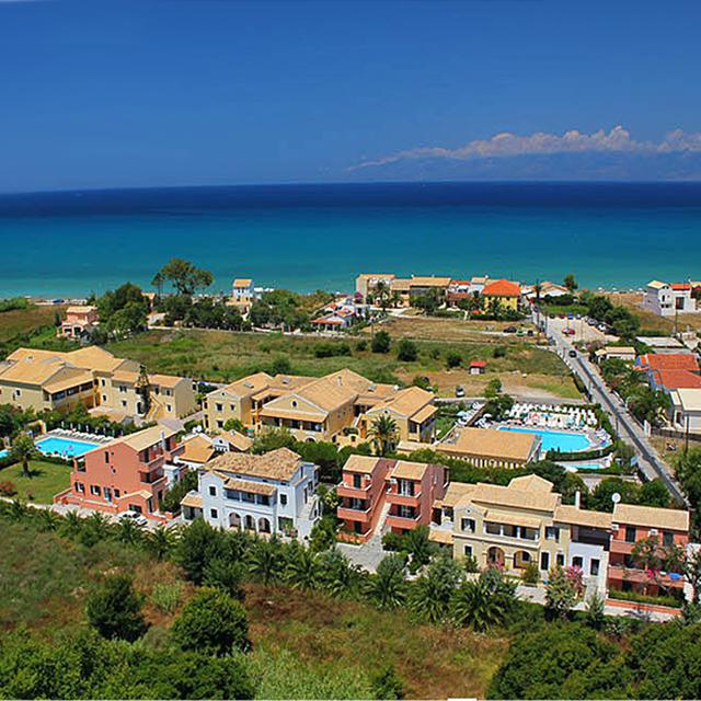 Vakantie Appartementen Nireas in Acharavi (Corfu, Griekenland)