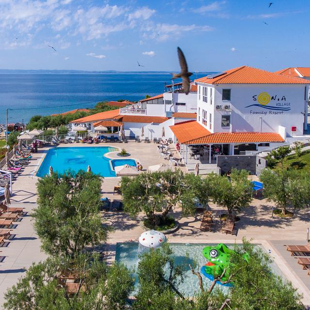 All inclusive vakantie Hotel Sonia Resort in Gerakini (Chalkidiki, Griekenland)