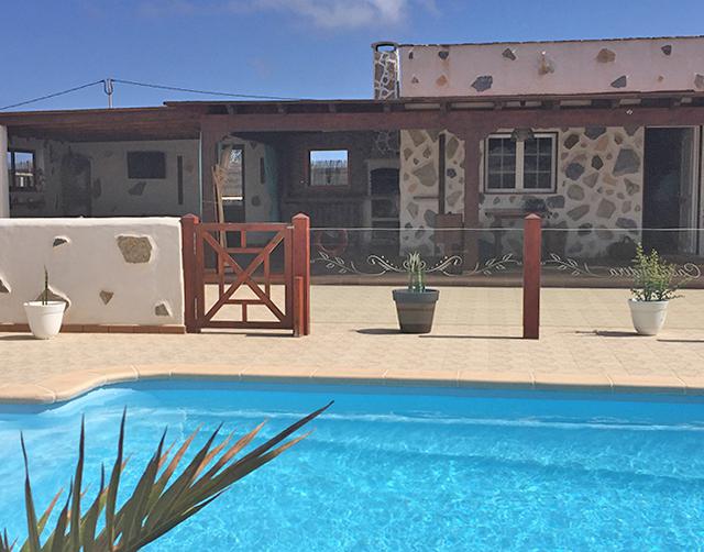 Bijzondere accommodaties Villa Indira in Lajares (Fuerteventura, Spanje)