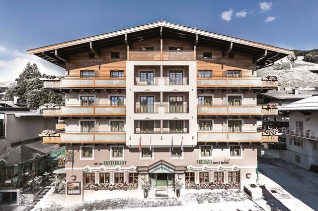NU met korting! skivakantie Skicircus Saalbach-Hinterglemm-Leogang-Fieberbrunn ❄ 8 Dagen halfpension Hotel Neuhaus