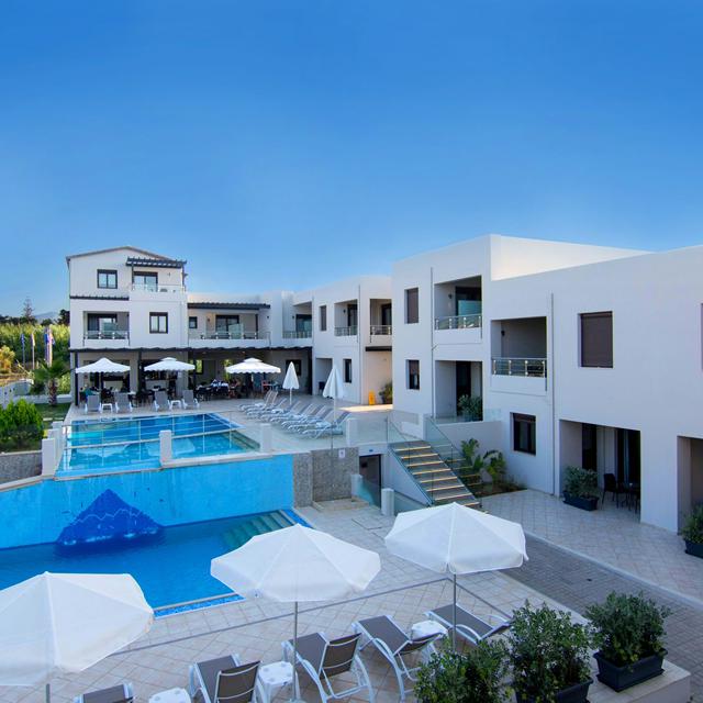 Vakantie Carisa Maleme by the sea hotel & apartment in Chania - Maleme (Kreta, Griekenland)