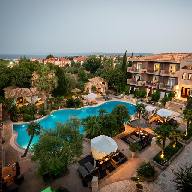 Vakantie Hotel Achtis in Afitos - Kassandra (Chalkidiki, Griekenland)