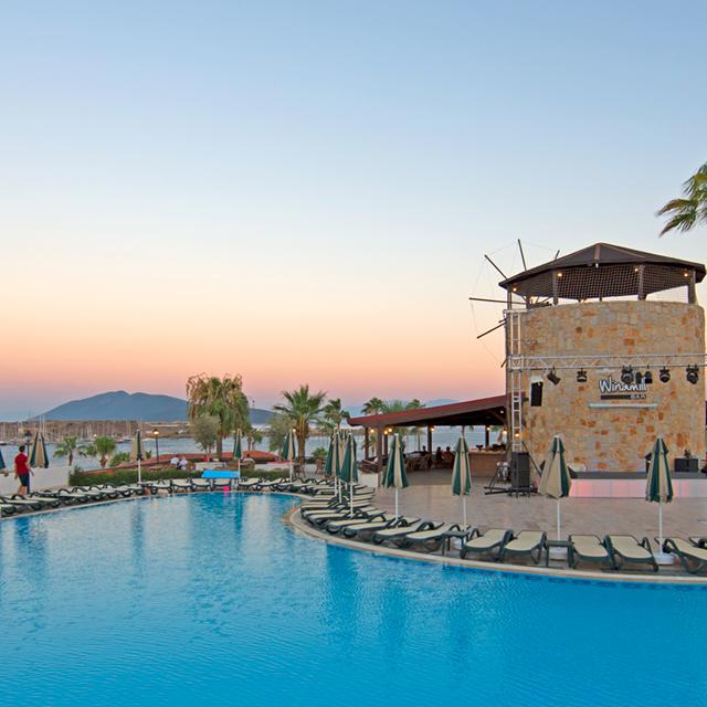 Vakantie Hotel Asteria Bodrum Resort in Bodrum (Aegeïsche kust, Turkije)