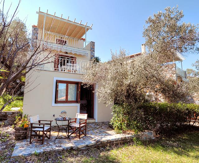Bijzondere accommodaties Gera's Olive Grove in Marmaro - Gera Gulf (Lesbos, Griekenland)