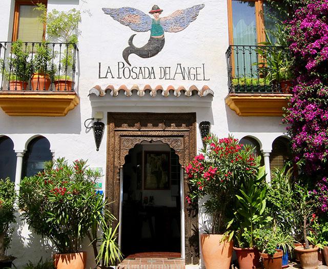 Bijzondere accommodaties La Posada del Angel in Ojén (Andalusië, Spanje)