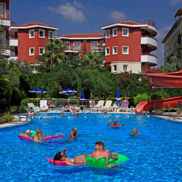 Vakantie Appartementen Hanay Suite in Side (Turkse Rivièra, Turkije)