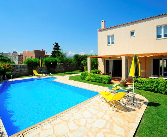 Bijzondere accommodaties Asteri Villas in Rethimnon (Kreta, Griekenland)