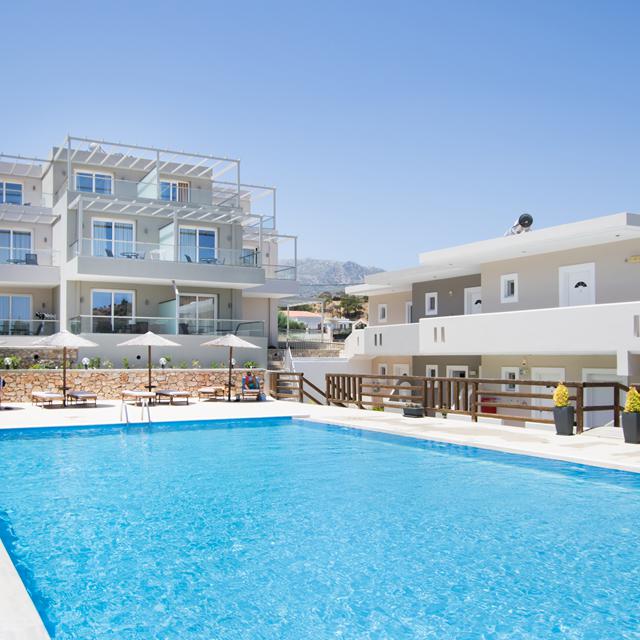 Vakantie Appartementen Three Stars in Karpathos-Stad (Karpathos, Griekenland)