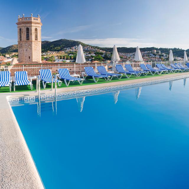 Vakantie Hotel Mercè in Pineda de Mar (Costa Brava, Spanje)
