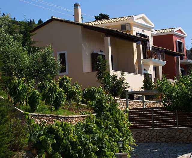 Bijzondere accommodaties Acquaterra Villas in Tsoukalades (Lefkas, Griekenland)