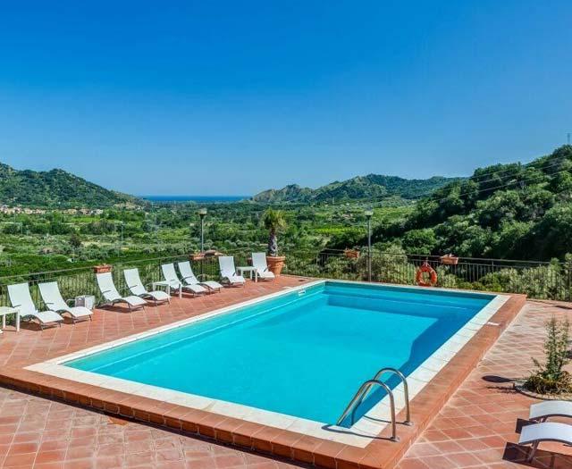 Bijzondere accommodaties Il Poggio Luxury Country Resort in Francavilla (Sicilië, Italië)