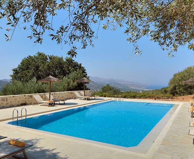 Bijzondere accommodaties Hotel Elia in Ano Vouves (Kreta, Griekenland)