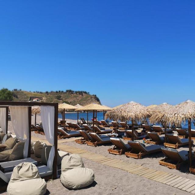 Vakantie The Coast Seaside Rooms in Anaxos (Lesbos, Griekenland)