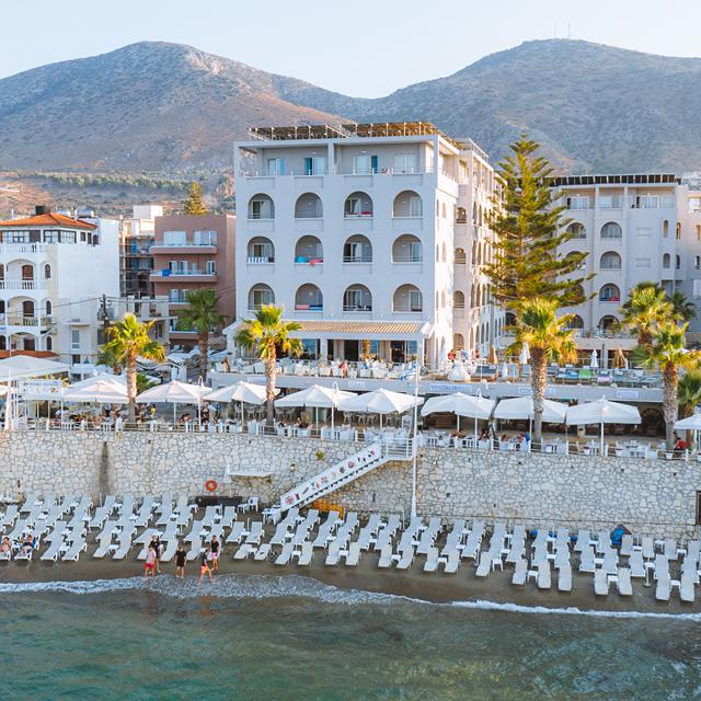 Vakantie Hotel Glaros Beach - Halfpension in Chersonissos (Kreta, Griekenland)