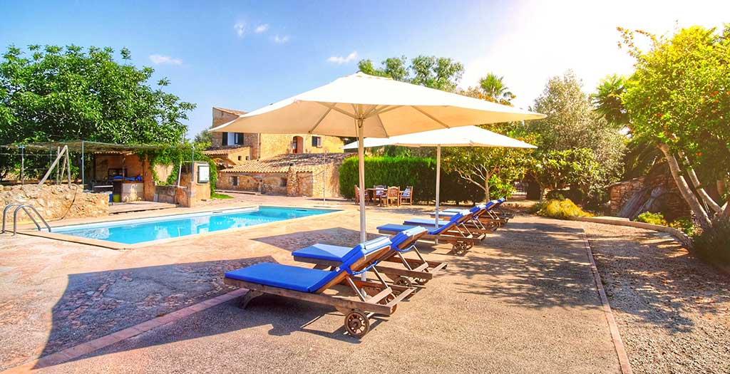Bijzondere accommodaties Agroturismo S'Horabaixa in Felanitx (Mallorca, Spanje)