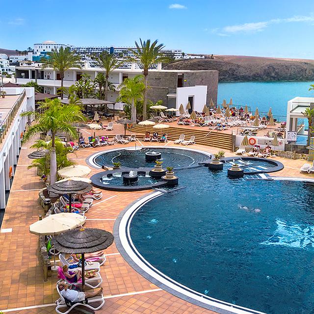Vakantie Hotel The Mirador Papagayo in Playa Blanca (Lanzarote, Spanje)